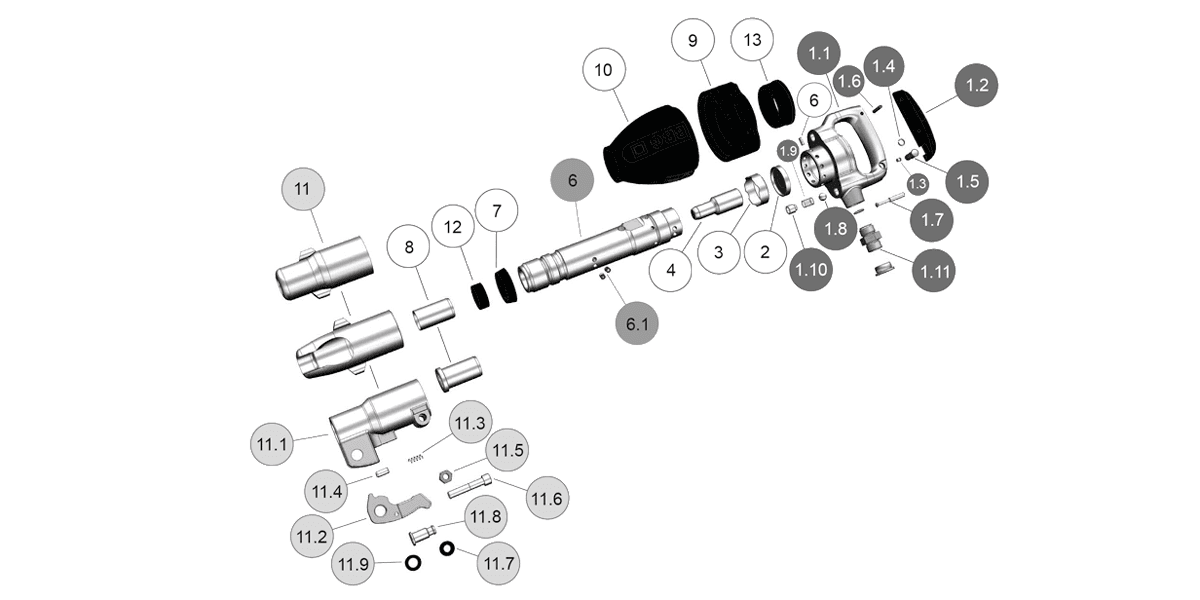 Explosionszeichnung BA9FH
