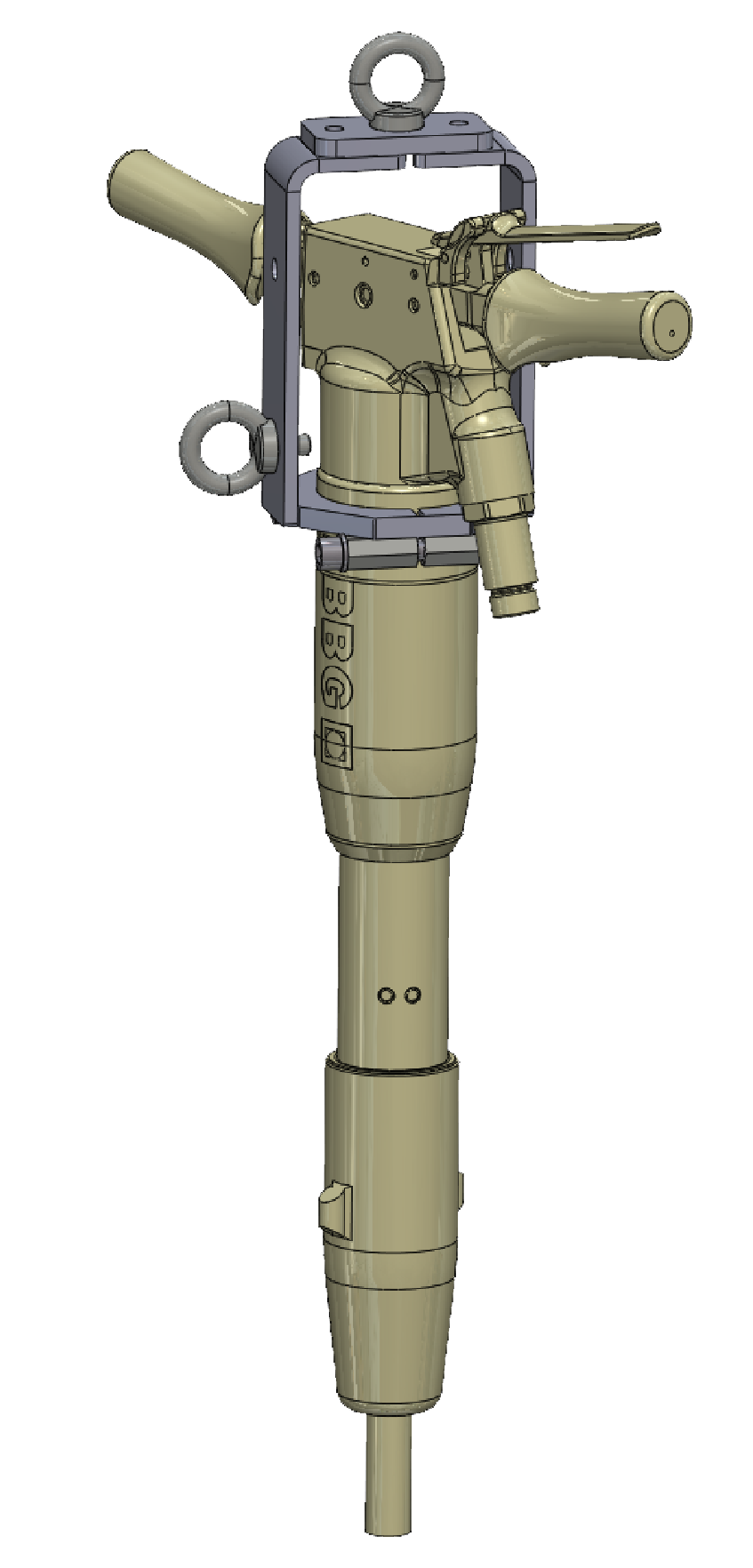 BA11 Abbauhammer ohne Gewicht