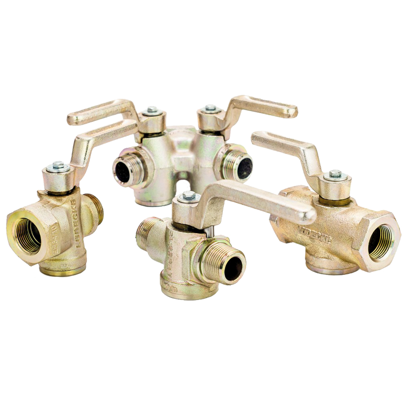 Absperrhaehne-Druckluftanschluss